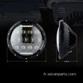 Phares LED en nid d&#39;abeille pour Jeep Wrangler